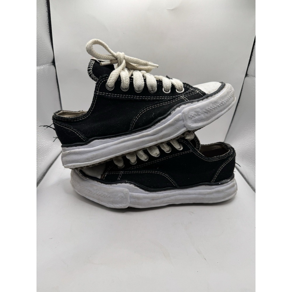 Maison Mihara Yasuhiro Peterson Low Sneakers Black White A01FW702 Men 7 EU 40